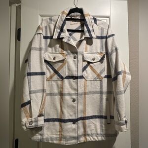 Soft Flannel Jacket